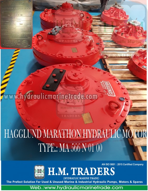 Used MARATHON MOTOR (TYPE.: MA 566 N 01 00) Hydraulic